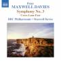 Maxwell Davies / BBC PO - Sinfonie 3/Cross Lane Fair