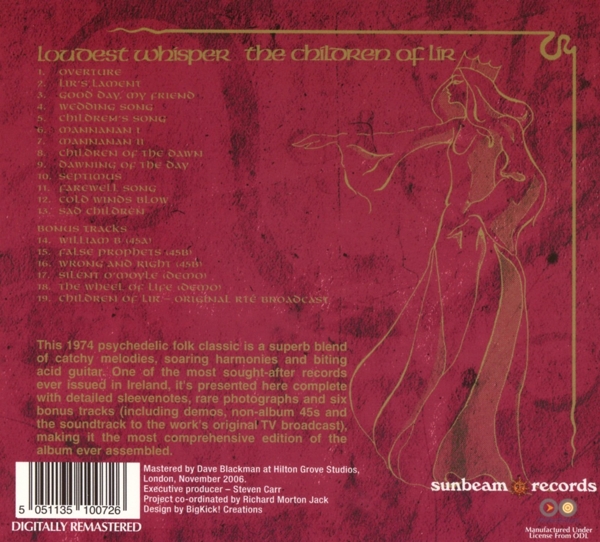 The Children Of Lir (Digipak-Edition+ Bonus) 1