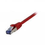Synergy 21 Kabel, Dosen, Etc. - Patchkabel RJ45, CAT6A 500Mhz, 0.15m, rot, S-STP(S/FTP), AWG26, LSZH, Synergy 21