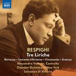 Chamber Orchestra Of New York / Salvat Di Vittorio - Tre Liriche