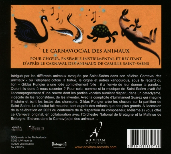 Le Carnav(Oc)Al Des Animaux (Für Chor) 1