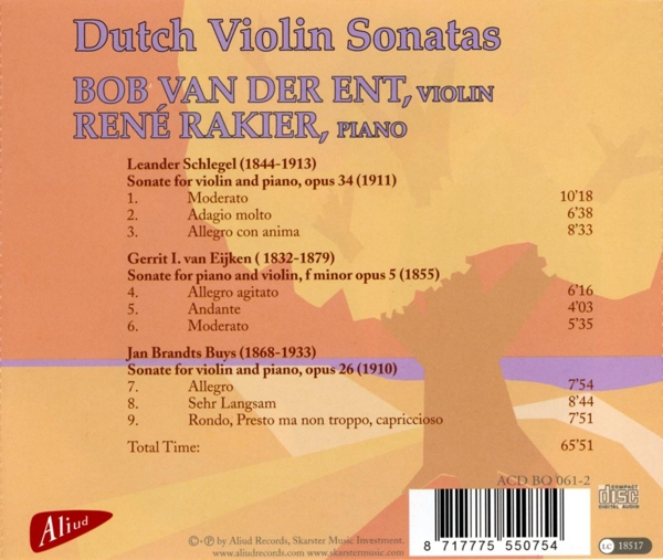 Dutch Violin Sonatas 1