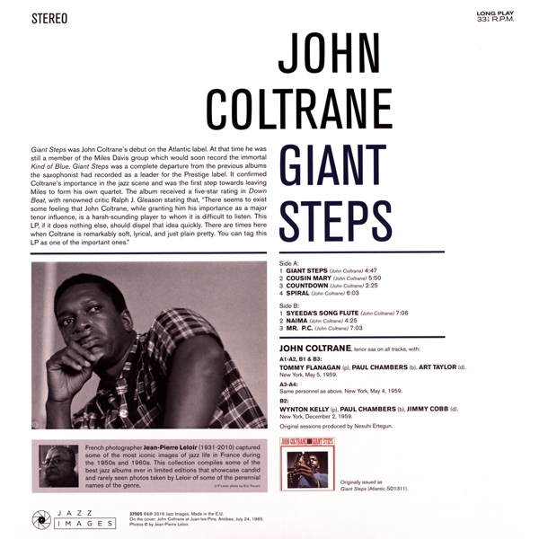 Giant Steps (180g Vinyl)-Jean-Pierre Leloir Coll 1