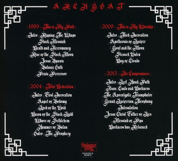 Black Mass Xxx (live)-digipak 1