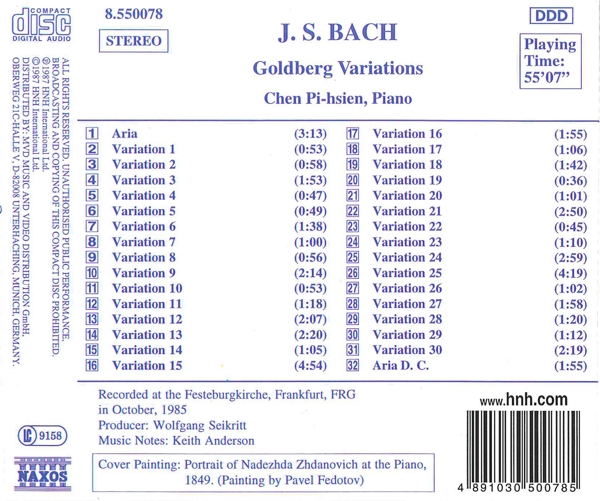 Goldberg-Variationen 1
