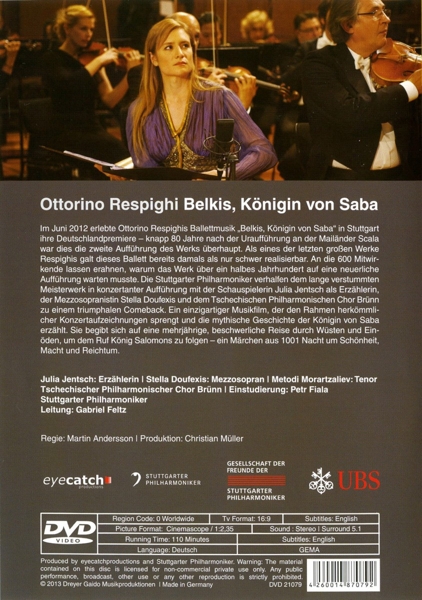 Jentsch/ Doufexis/ Feltz/ Stuttgarter Philharmoniker/ 1