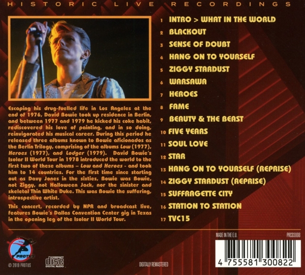 Dallas 1978 Isolar 2 World Tour 1