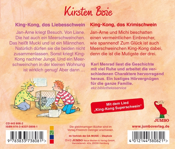 King-Kong, Das Liebesschwein & Das Krimischwein 1
