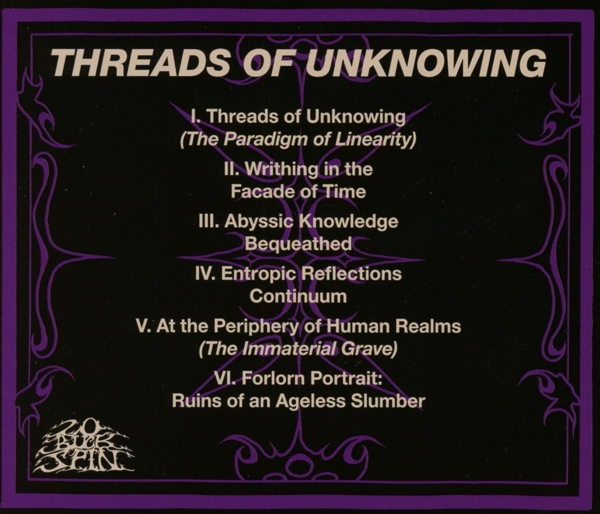Threads Of Unknowing (Jewel Case) 1