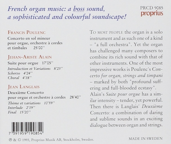 French Organ Music 1