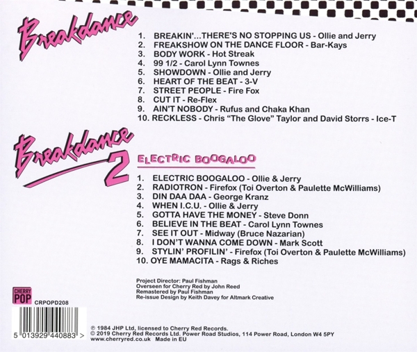 Breakdance/ Breakdance 2 (OST) (Rem.2CD Edt.) 2