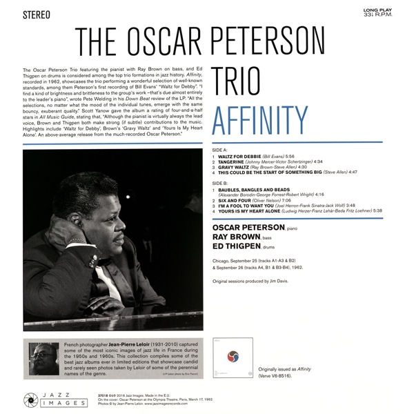 Affinity (180g Vinyl)-Jean-Pierre Leloir Collect 1