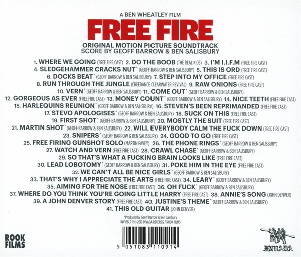 Free Fire: Original Motion Picture Soundtrack 1