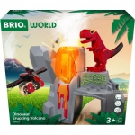 Brio - World Dinosaurier-Vulkan mit Ausbruchsfunktion, Bahn
