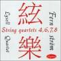Fernstrom - String Quartets 4,6,7,8