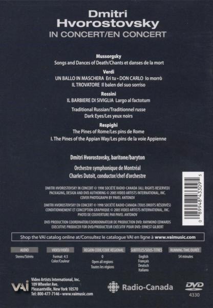Hvorostovsky/ Dutoit/ OSM 1