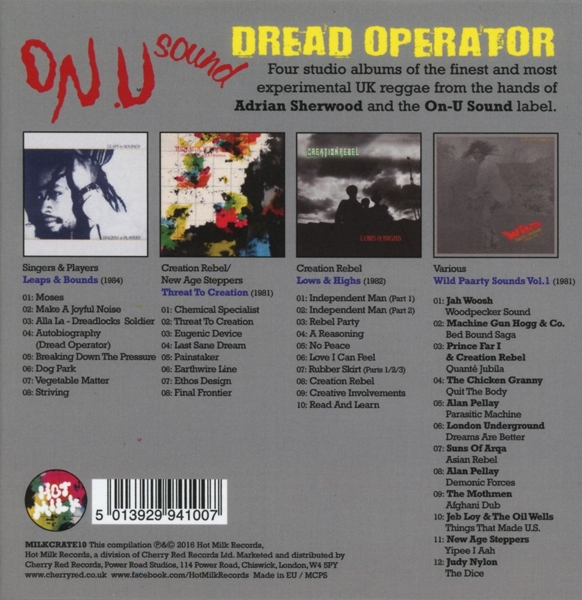Adrian Sherwood Pres. Dread Operator (4CD Box Set) 2