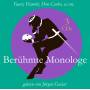Jrgen Goslar - Faust,Hamlet,Don Carlos u.v.m.Berhmte Monologe