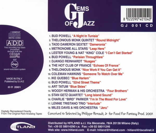 Gems Of Jazz 1
