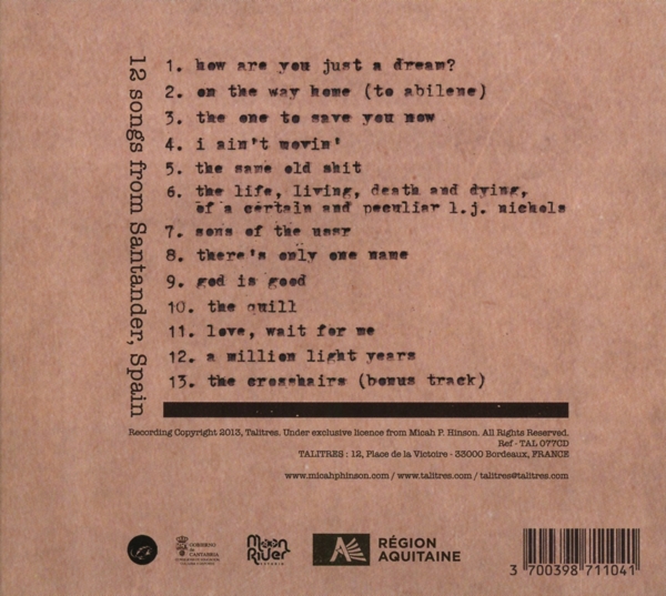 Micah P.Hinson And The Nothing 1