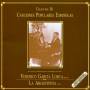 Federico Garcia Lorca / La Argentinita - Coleccion De Canciones Popular