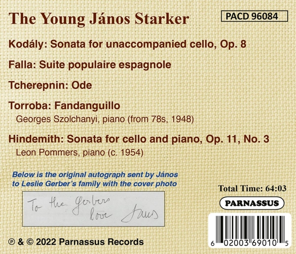 The Young Janos Starker (1948) 1