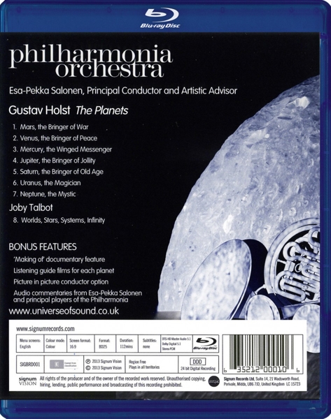 Salonen, Esa-Pekka/ Philharmonia Orchestra 1