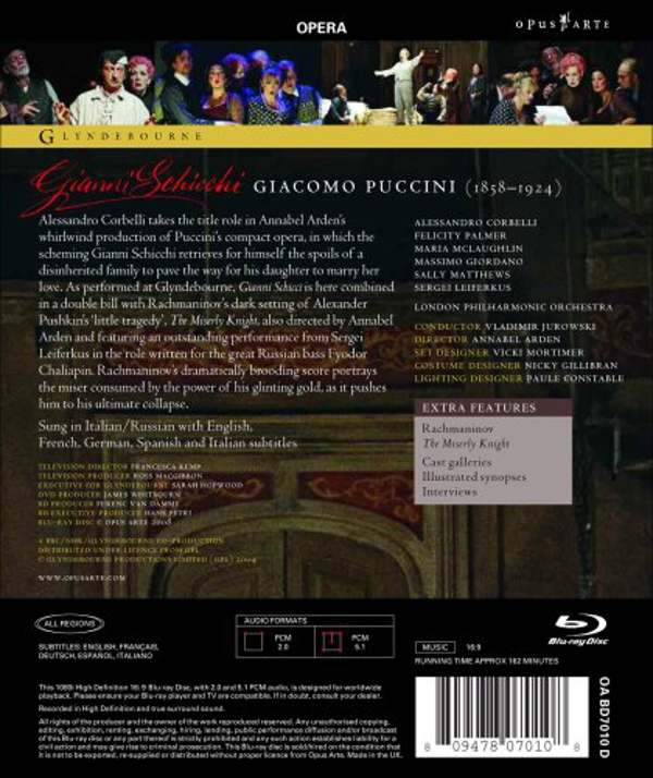 Jurowski/ Corbelli/ Palmer/ + 1