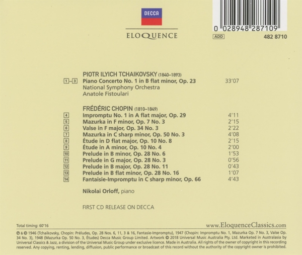 Nikolai Orloff: Die Decca-Aufnahmen 1