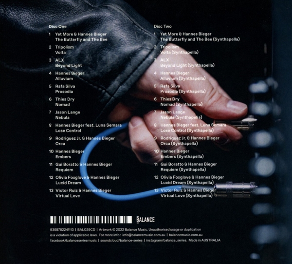 Balance Presents Hannes Bieger (2CD+ DL) 1