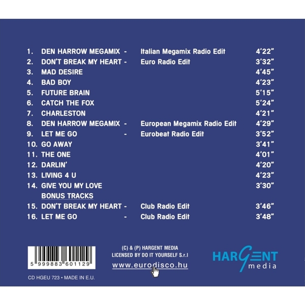 Back From The Future - Greatest Hits & New Songs 1