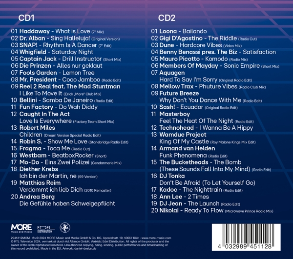 RTL Hits - Die Grosse 90er Edition (2CD) 1