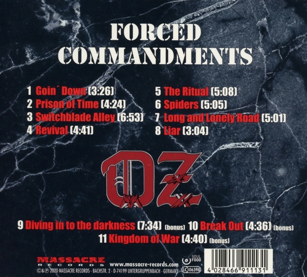 Forced Commandments (Digipak) 1