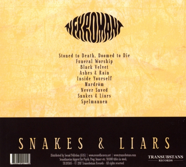 Snakes & Liars 1