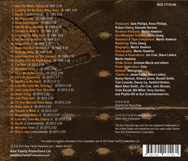 Rock Me Baby The Sun Years, Plus 1