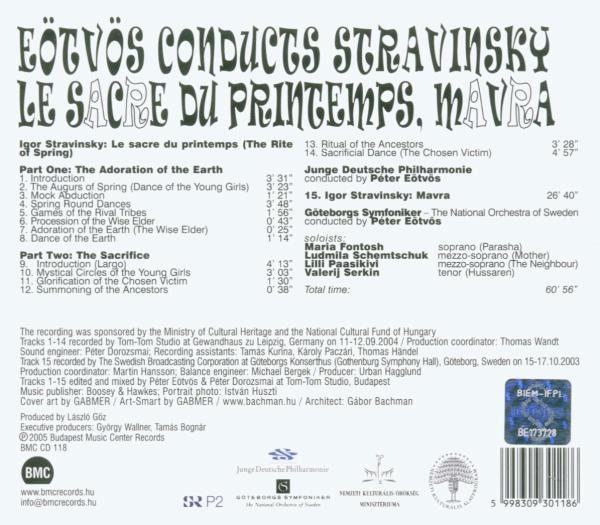 Mavra/ Le sacre du printemps 1