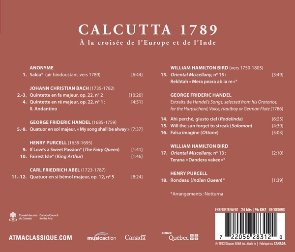 Calcutta 1789-At the Crossroads betw. Europe & Ind 1