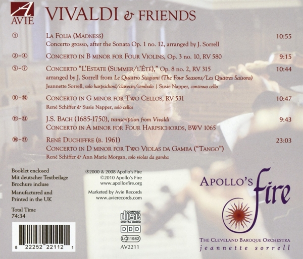 Vivaldi And Friends 1