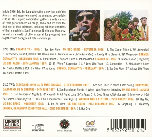 Live In The Sixties 1