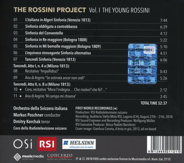 The Rossini Project: Vol.1-The Young Rossini 1