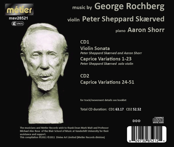 Violin Sonata/ Caprice Variations 1-51 1