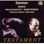 Solomon - Klavierkonzert 1/Hndel-Variationen