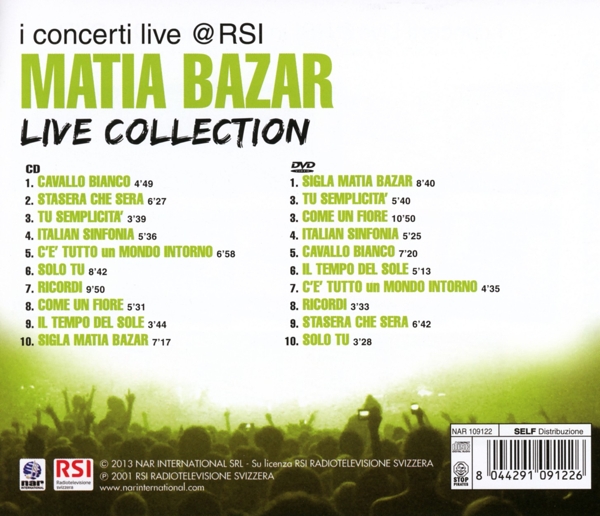 Live Collection CD+ DVD 1