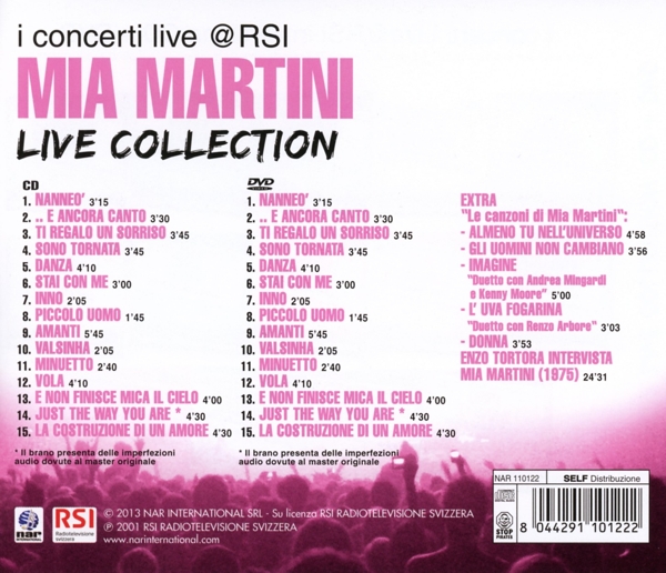 Live Collection CD+ DVD 1