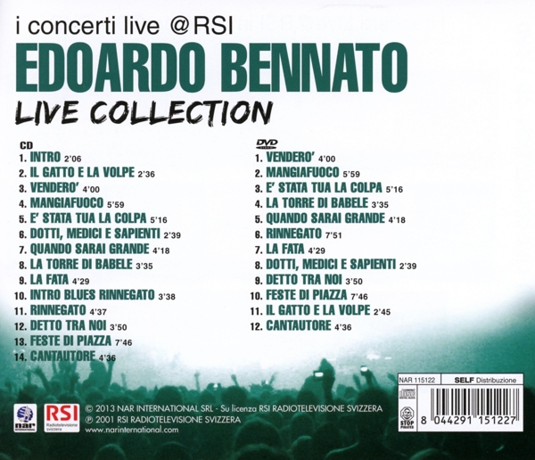 Live Collection CD+ DVD 1