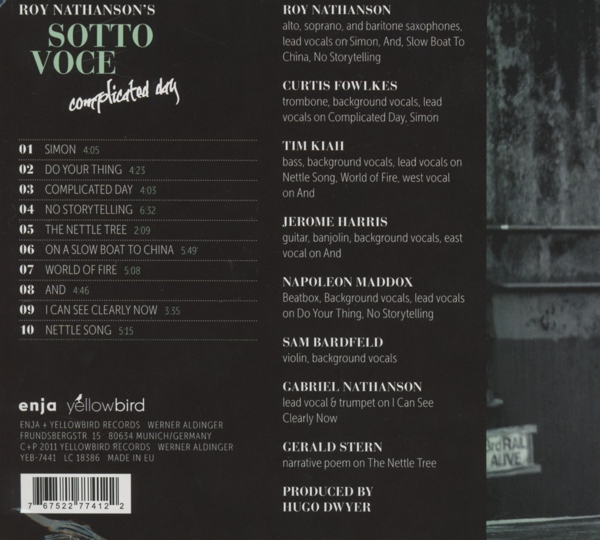 Sotto Voce-Complicated Day 1
