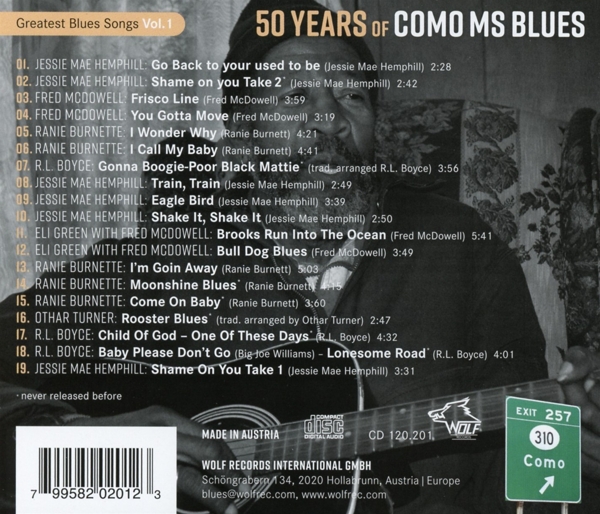 50 Years Of Como MS Blues 1