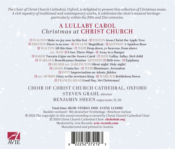 A Lullaby Carol: Christmas at Christ Church 1