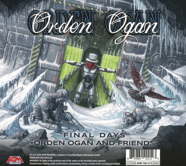 Final Days (Orden Ogan and Friends) (2CD Set) 1
