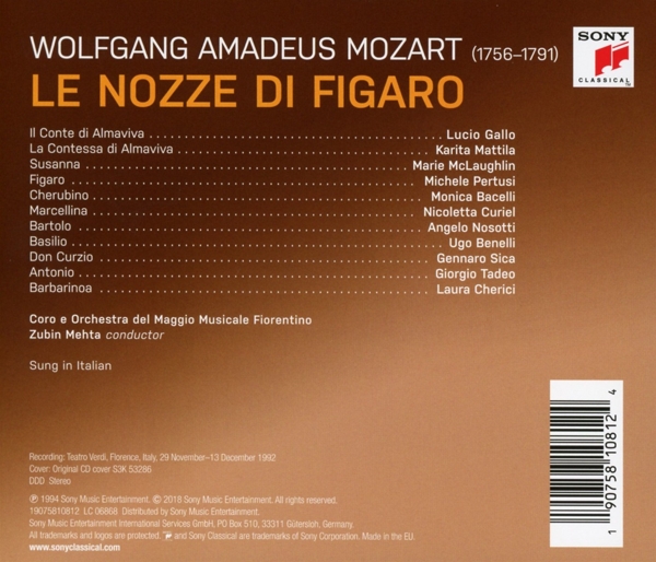 Le nozze di Figaro, K.492 1